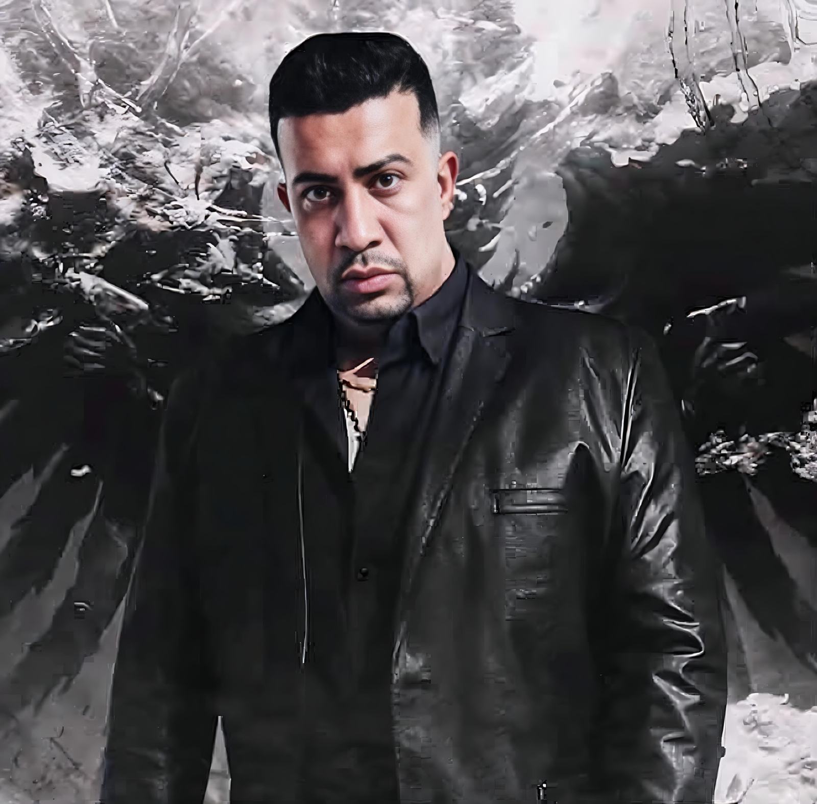 Bruxo Luiz de Lúcifer em seu altar